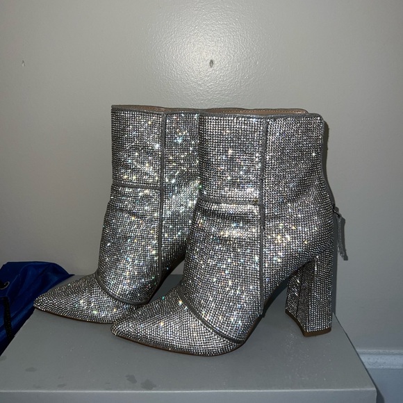 Steve Madden Rhinestone Booties - Picture 3 of 6